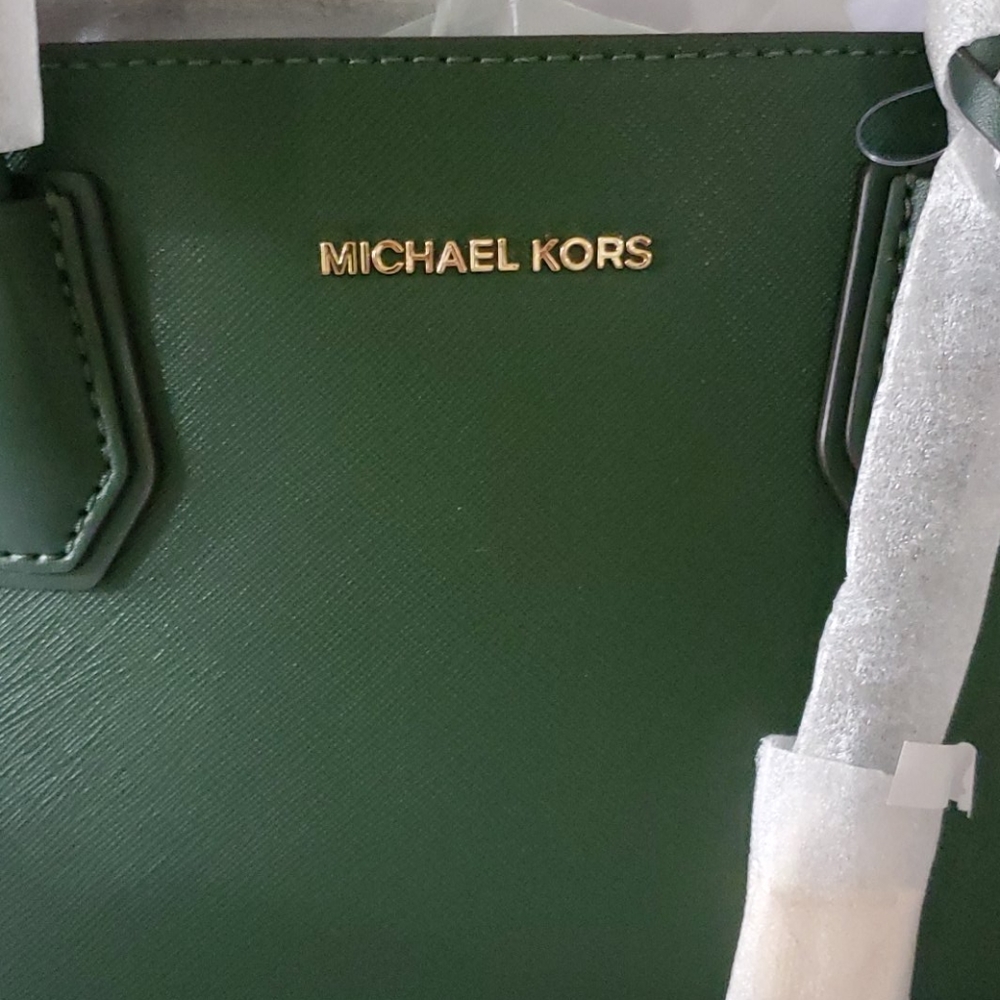 Michael kors Host PICK leather large tote or crossberry moss gorgeous ๐ - Picture 2 of 8